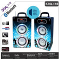 BBQ KBQ-162 Date Audio Musique Mini Mini Portable Panneau Acrylique 20W Bluetooth Haut-Parleur